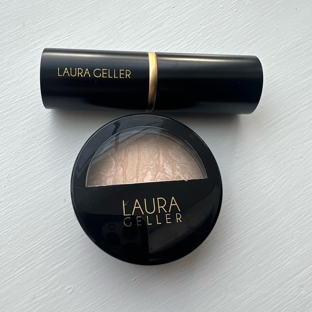 Laura Geller Highlighter Duo - Black and Gold